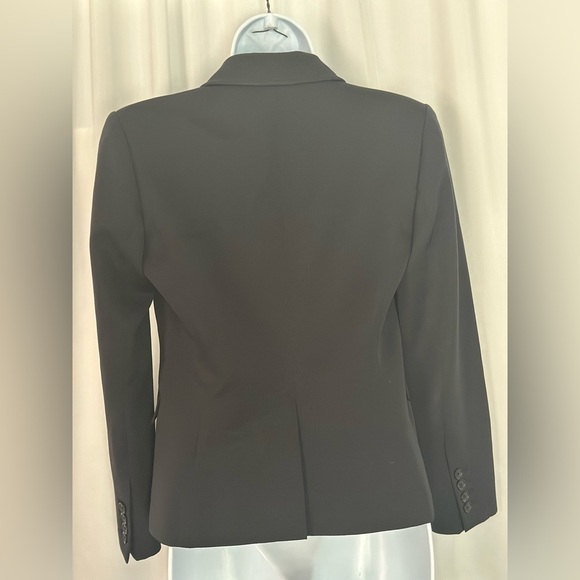 J. Crew Black Blazer Structured Suit Jacket (770)_ - Picture 3 of 12
